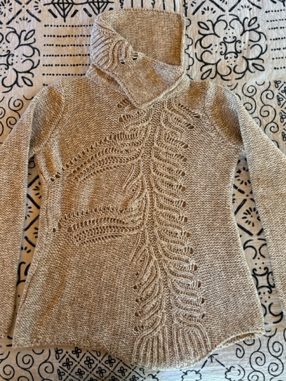 Anthropologie (Moth) Cable Cowl Sweater
